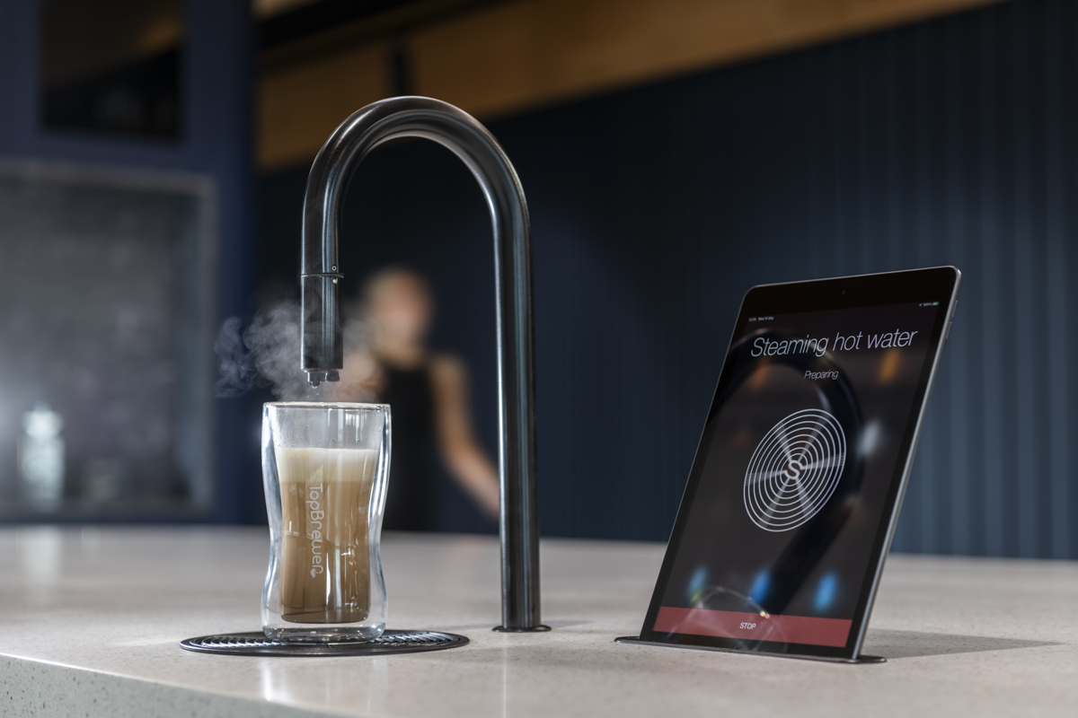 Brabners Manchester Office, Coffee Tap, People, Steam, TopBrewer